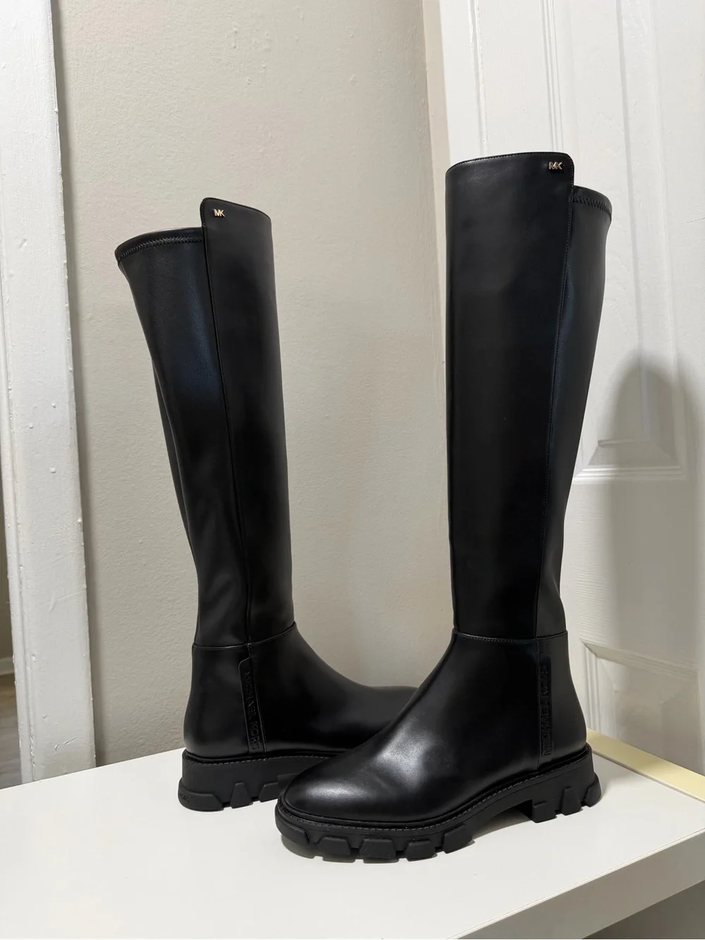 Michael Kors Black Ridley Riding Boot - Picture 4 of 9